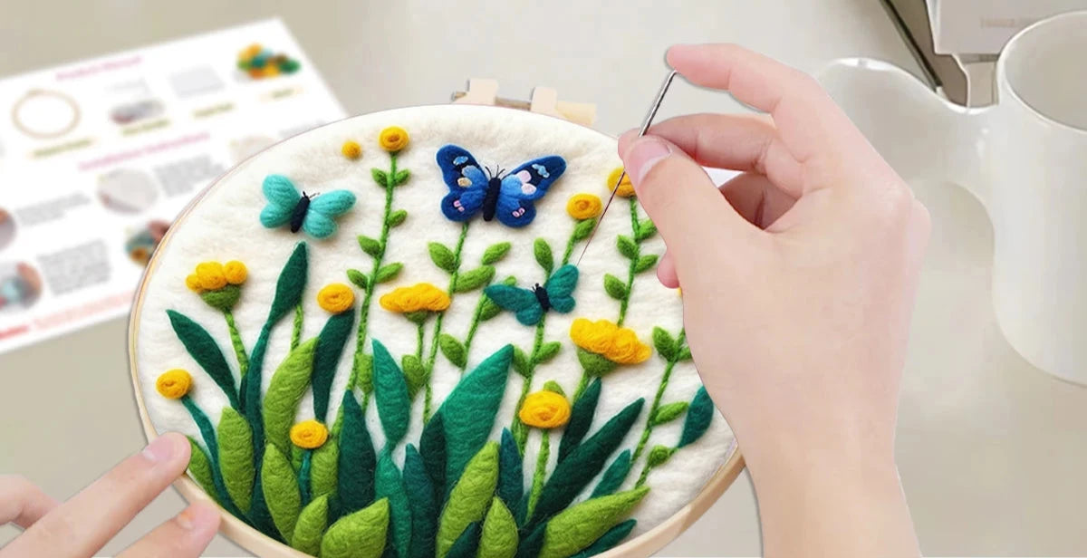 Nadelfilzset - Landschaften mix