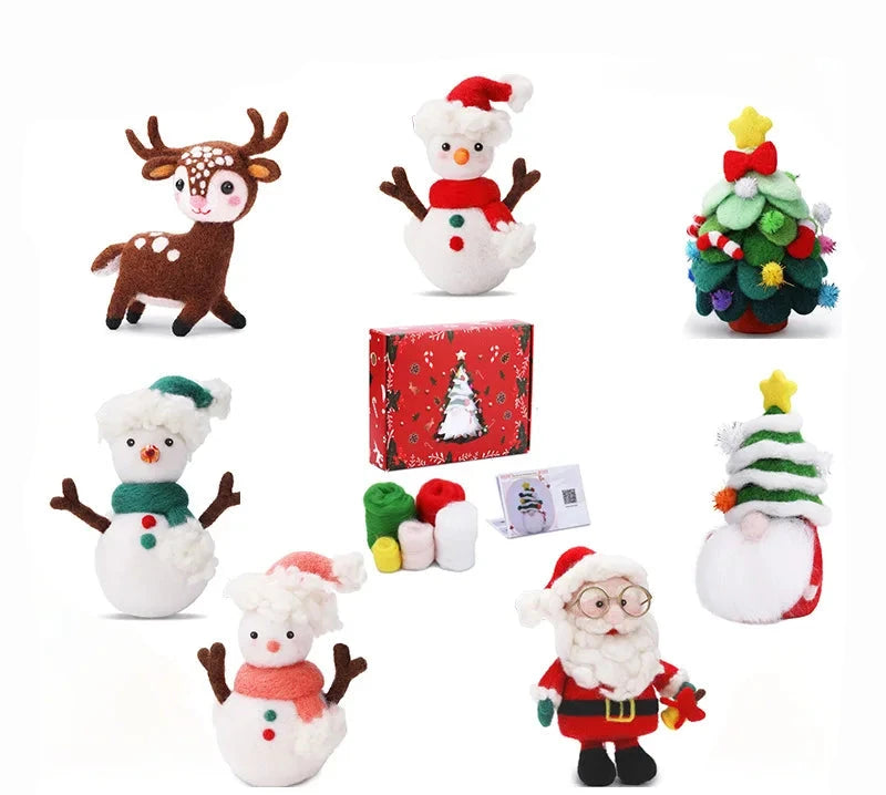 Filzpuppenset - X-Mas